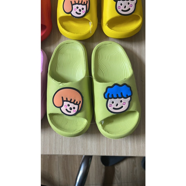 Dép Bánh Mỳ Bé Trai Bé Gái  In Họa Tiết Cún Cưng Siêu Cute - Siêu Nhẹ Mềm Chống Trơn Trượt Bé 2-14 Tuổi (0018)