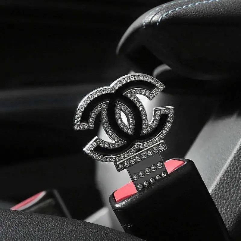 Chốt Khóa Dây Đai An Toàn Đính Kim Cương Giả Thời Trang Cho Xe Hơi
