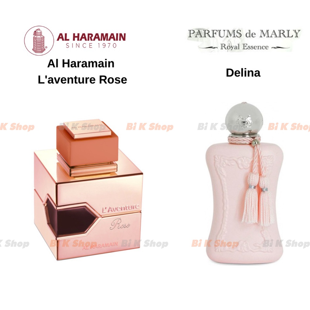 Bi K Shop - Nước hoa nữ L'aventure Rose Al Haramain