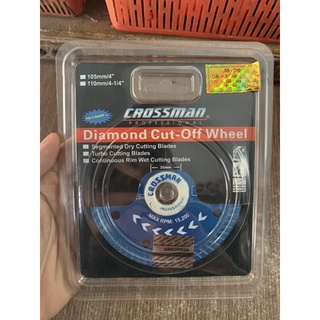 Lưỡi cắt bê tông - gạch - đá hoa cương crossman 105mm