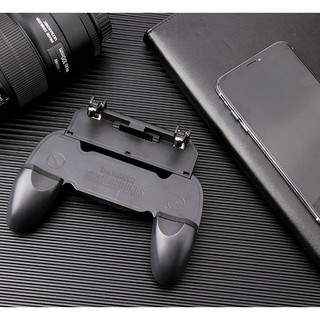 W10  Mobile Game Trigger Fire Button Handle Grip Shooter Controller PUBG W10