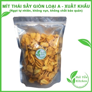 Mít thái sấy giòn loại a xuất khẩu - ngọt tự nhiên, không vụn - thai dried jackfruit