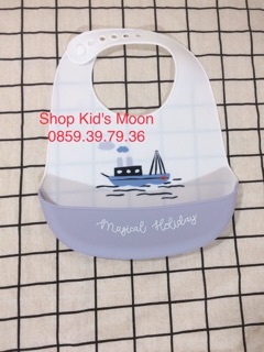 Yếm máng silicon magical holiday cho bé