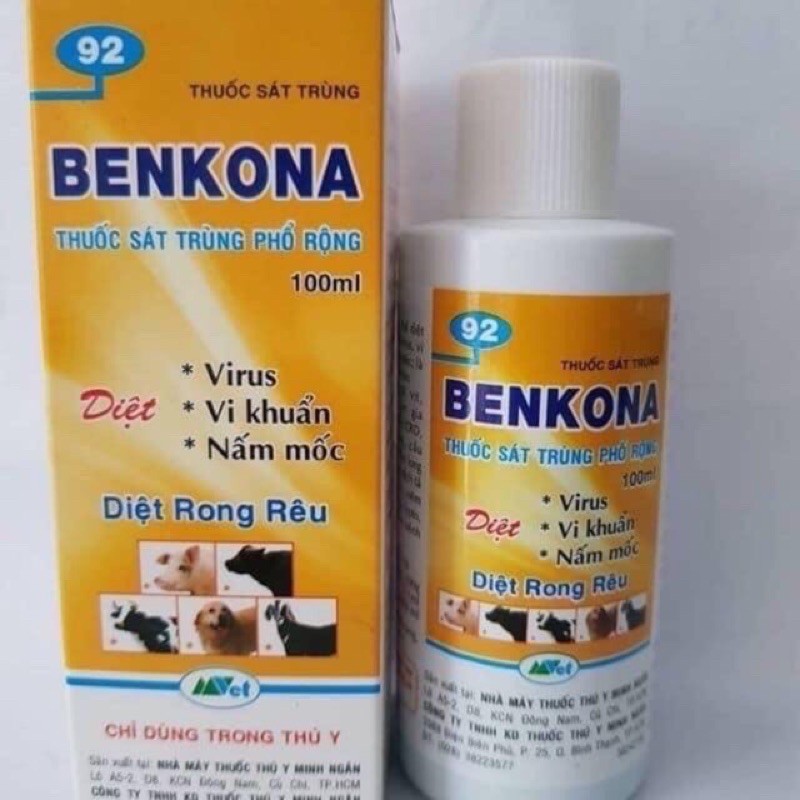 Diệt Nấm giá thể BENKONA 100ml