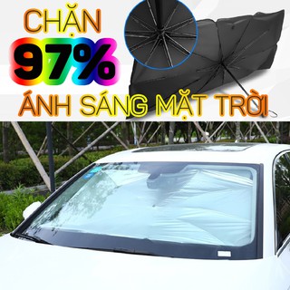 Ô dù chống nắng - cách nhiệt xe ôtô, chống nắng kính lái ô tô.