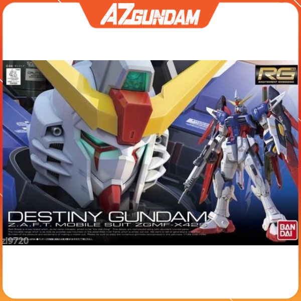 Mô Hình Lắp Ráp Gundam RG 11 Destiny Gundam Tỉ Lệ 1/144 Đồ chơi Lắp Ráp Gundam Bandai Chính Hãng Nhật Bản