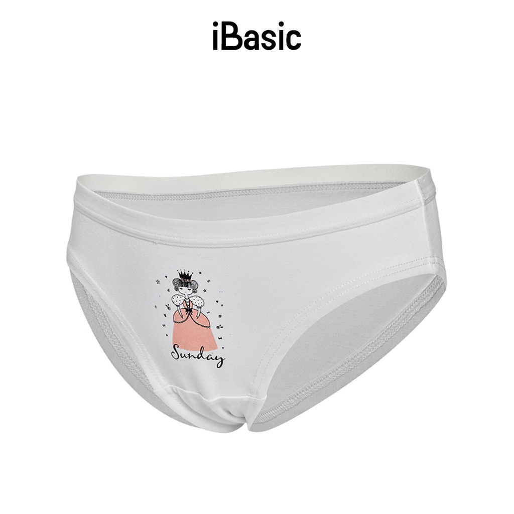 Hộp 7 quần lót bé gái iBasic PANG005