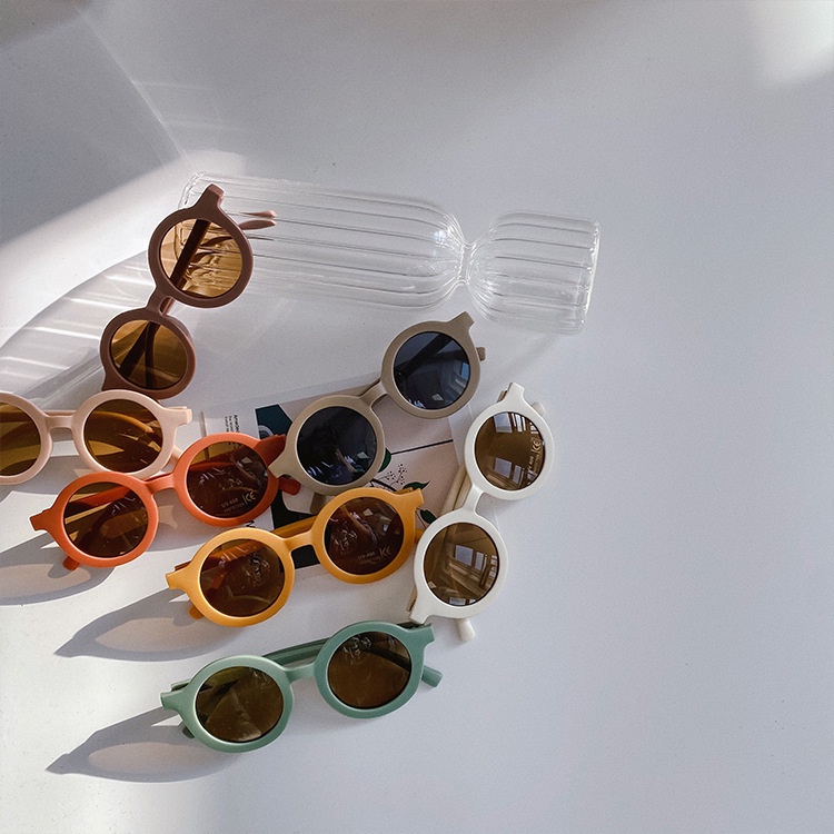 Kính Mát Chống Tia UV400 Thời Trang Hàn Quốc Cho Bé