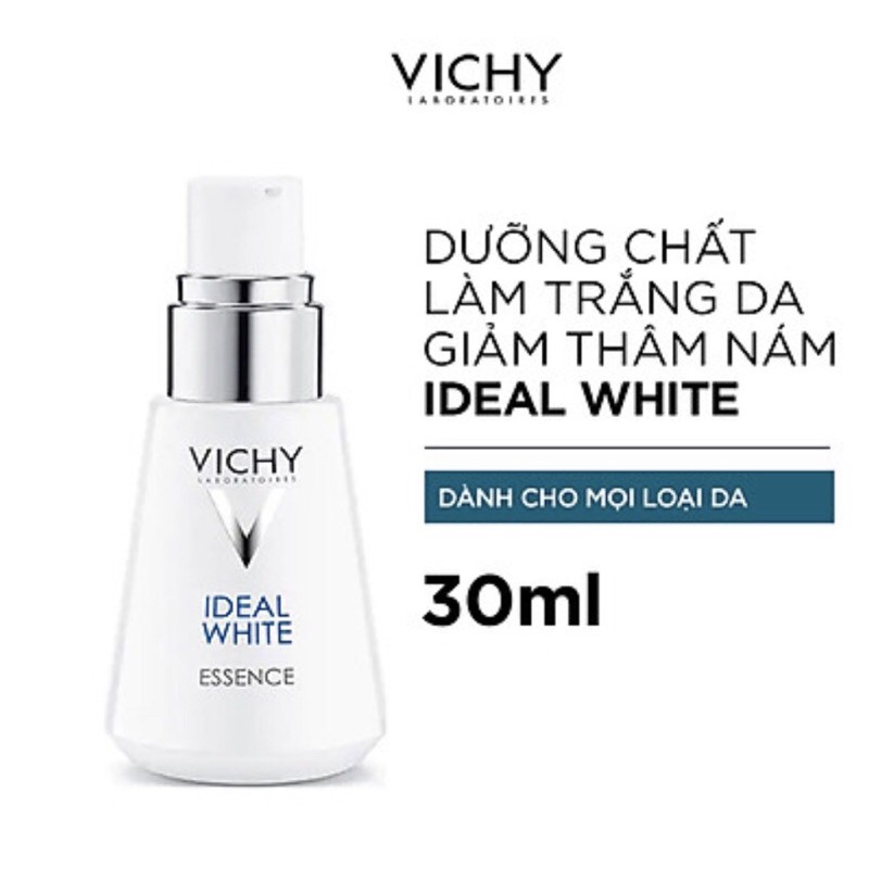 Hsd 3/2022 Tinh Chất Dưỡng Trắng Sâu 7 Tác Dụng Vichy Ideal White Meta Whitening Essence(30ml), bao bì không đẹp