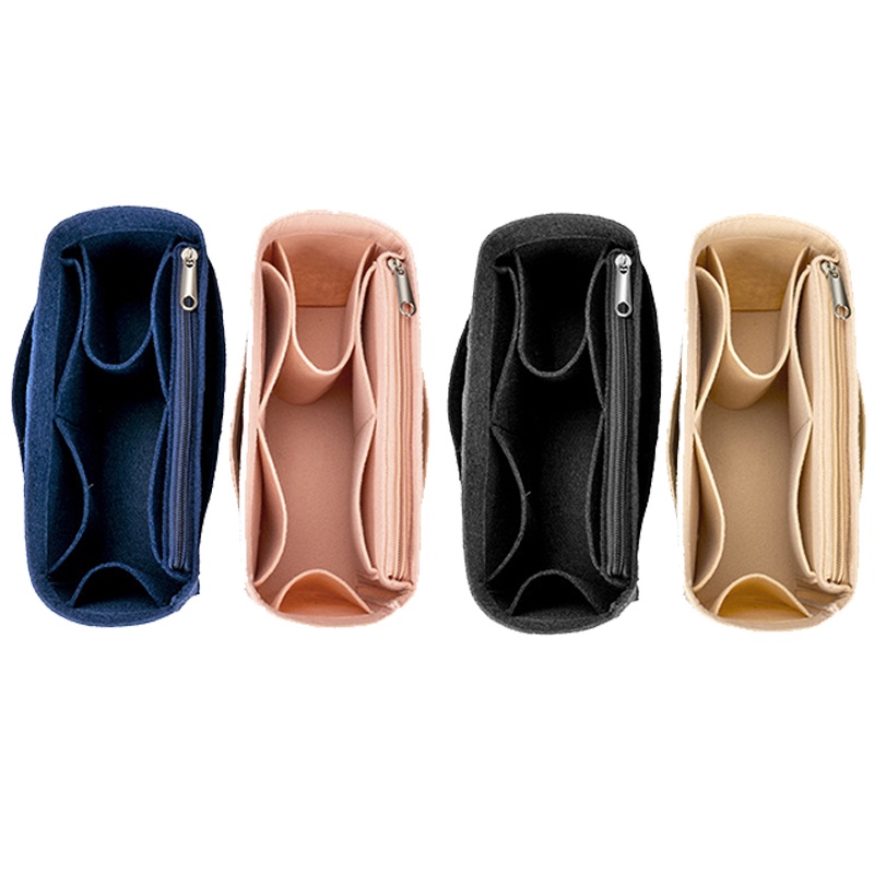 Túi EVERTONER vải nỉ có ngăn đựng mỹ phẩm để bên trong ba lô Le Pliage