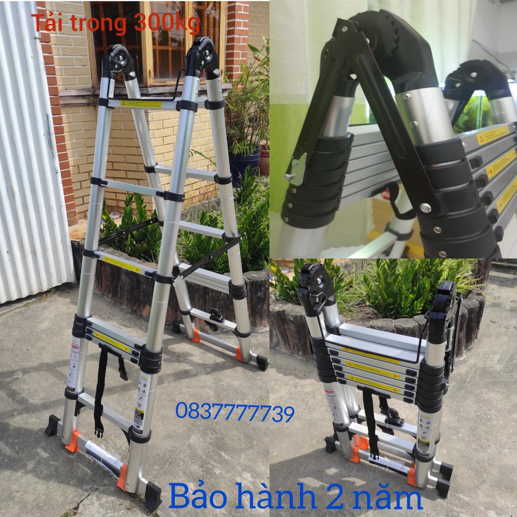 Thang nhôm Rút Chữ A ✅SUMIKA✅  SK 560D VẬN