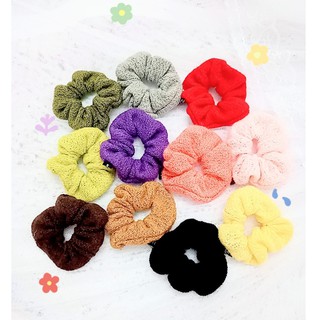 CỘT TÓC VẢI LEN SCRUNCHIES THỜI TRANG HÀNG THÁI