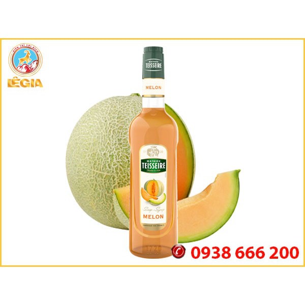 SIRO TEISSEIRE DƯA LƯỚI 700ML - TEISSEIRE MELON SYRUP