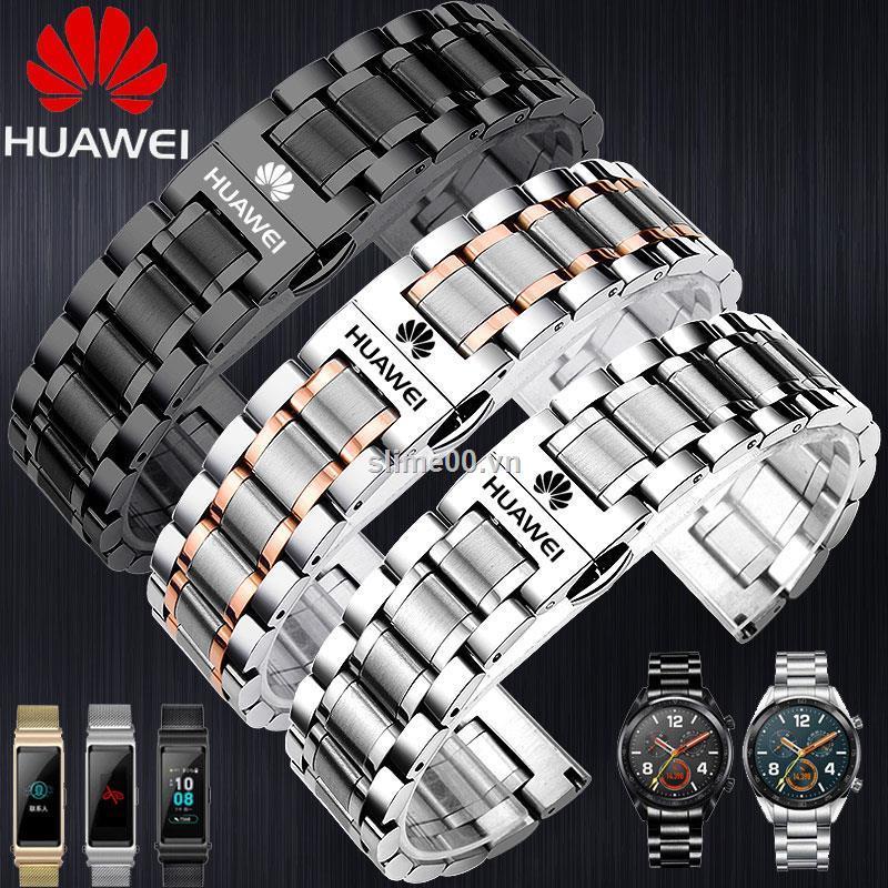 Dây đeo inox cho đồng hồ thông minh Huawei GT/GT2 B2/B3/B5