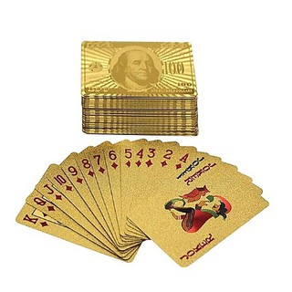 Bộ bài mạ vàng 24k cao cấp hot