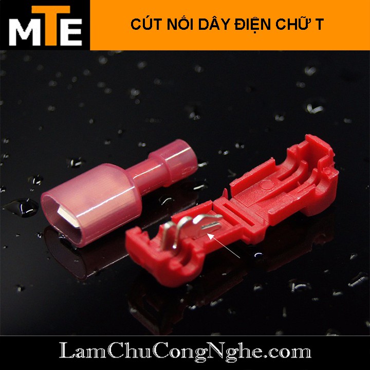 Cút Nối Dây Điện Chữ T – Nối dây 0.3-6mm2 (Combo 10 chiếc)