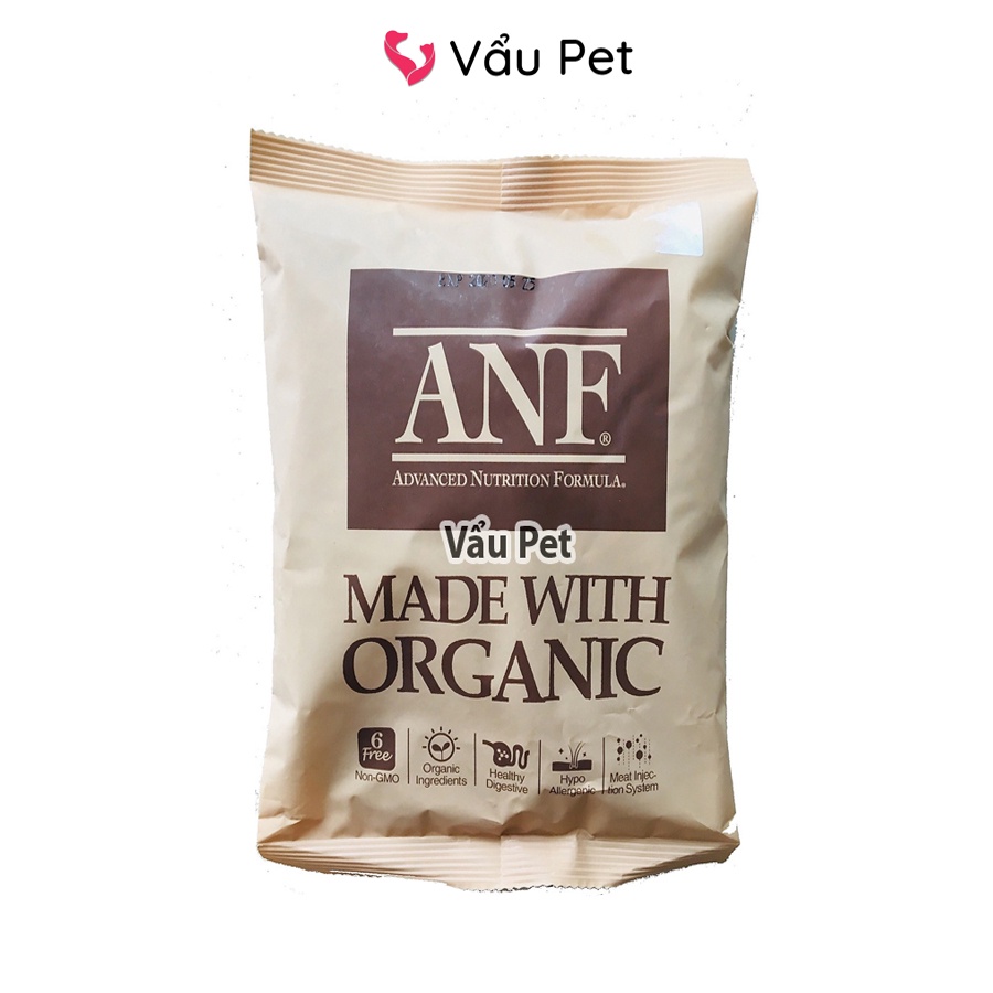 Thức ăn cho chó ANF 400g - Hạt hữu cơ organic cho chó lớn trên 6 tháng Vẩu Pet Shop