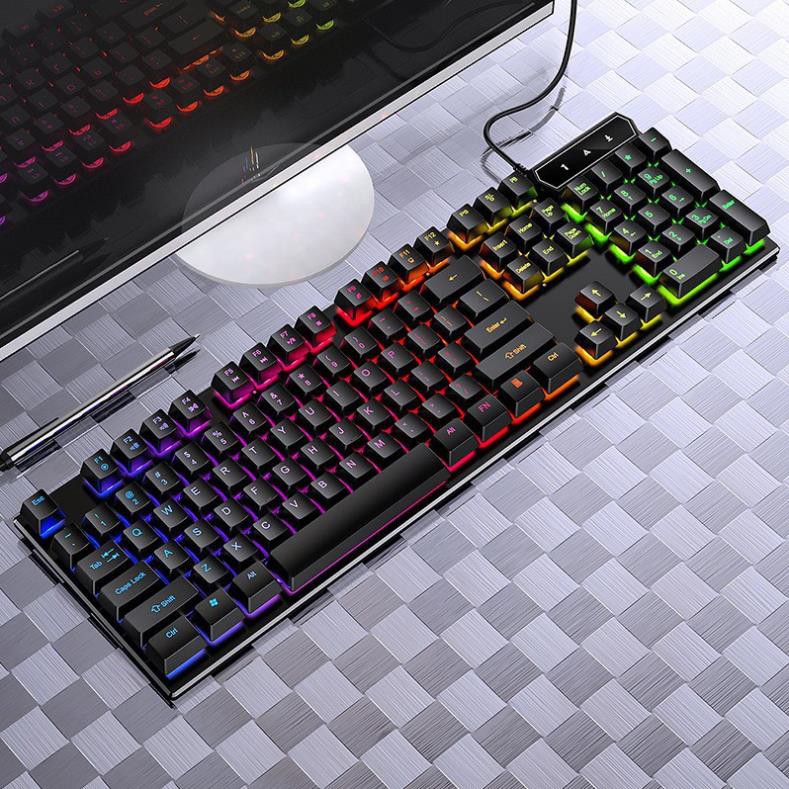 Bàn phím chơi game Yindiao V4 - Bàn phím gaming chống nước LED RGB