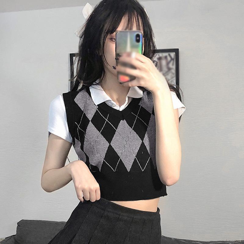 Áo Nữ Không Tay Cổ Chữ V Thời Trang Quyến Rũ