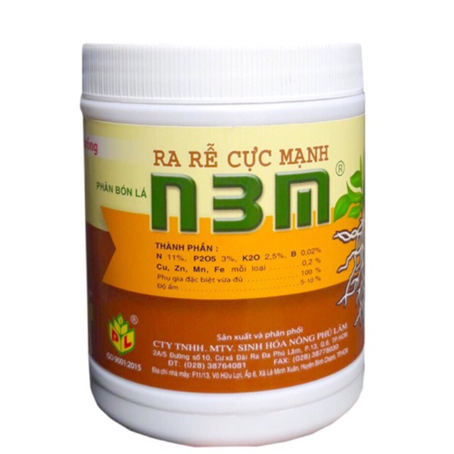 Phân bón siêu kích ra rễ cực mạnh N3M 100-500gr (kích rễ, kích mầm hạt giống, giâm chiết cành)