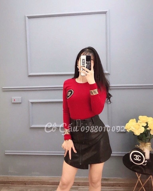 Áo thun cổ tròn chữ Fendy | BigBuy360 - bigbuy360.vn