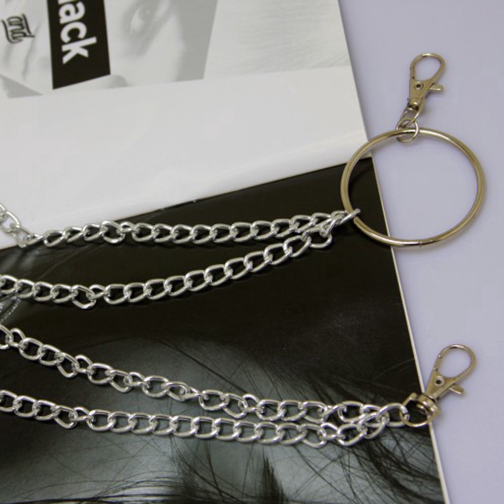 Thắt Lưng Dây Xích Kim Loại Thời Trang Cá Tính
