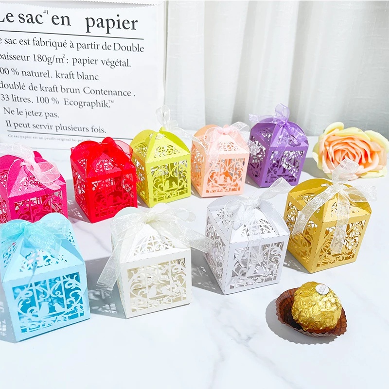 Bộ 10 Hộp Đựng Kẹo Hình Chú Chim Xinh Xắn