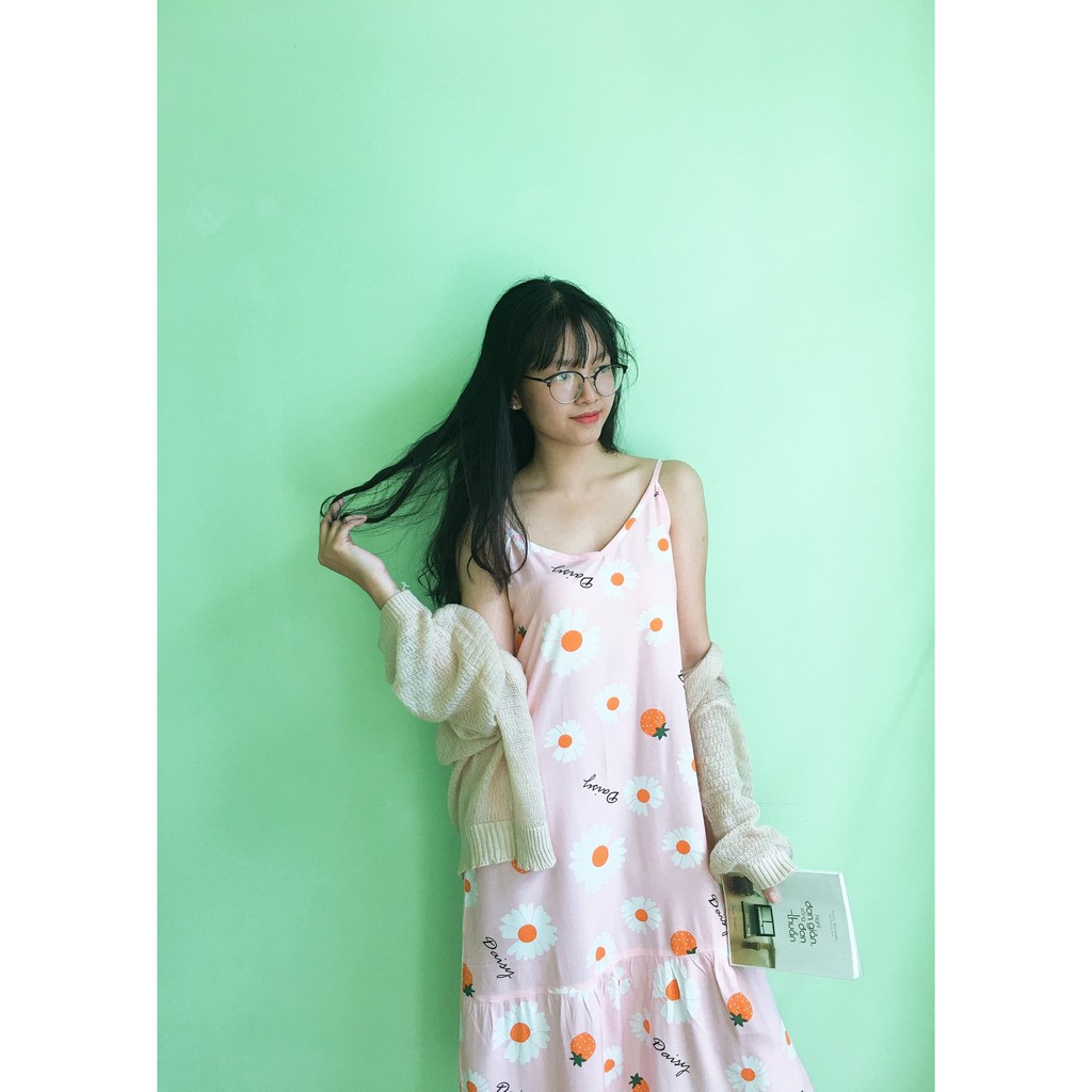 ĐẦM TOLE DÂY BABYDOLL - ĐỒ MẶC NHÀ QUEENIE | BigBuy360 - bigbuy360.vn