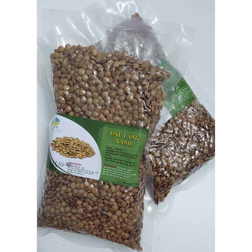Đậu Lăng Xanh -Canada. 500g
