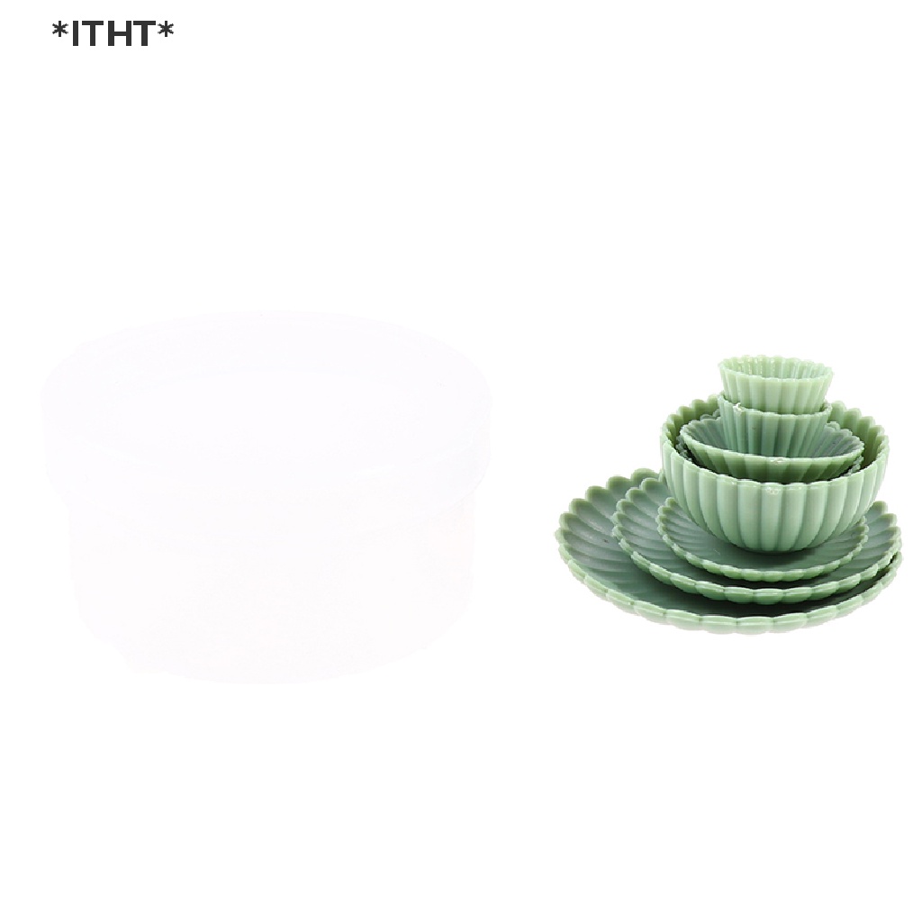 Itht set 8 Món Đồ Nội Thất mini Tỉ Lệ 1: 6 Trang Trí Nhà Búp Bê