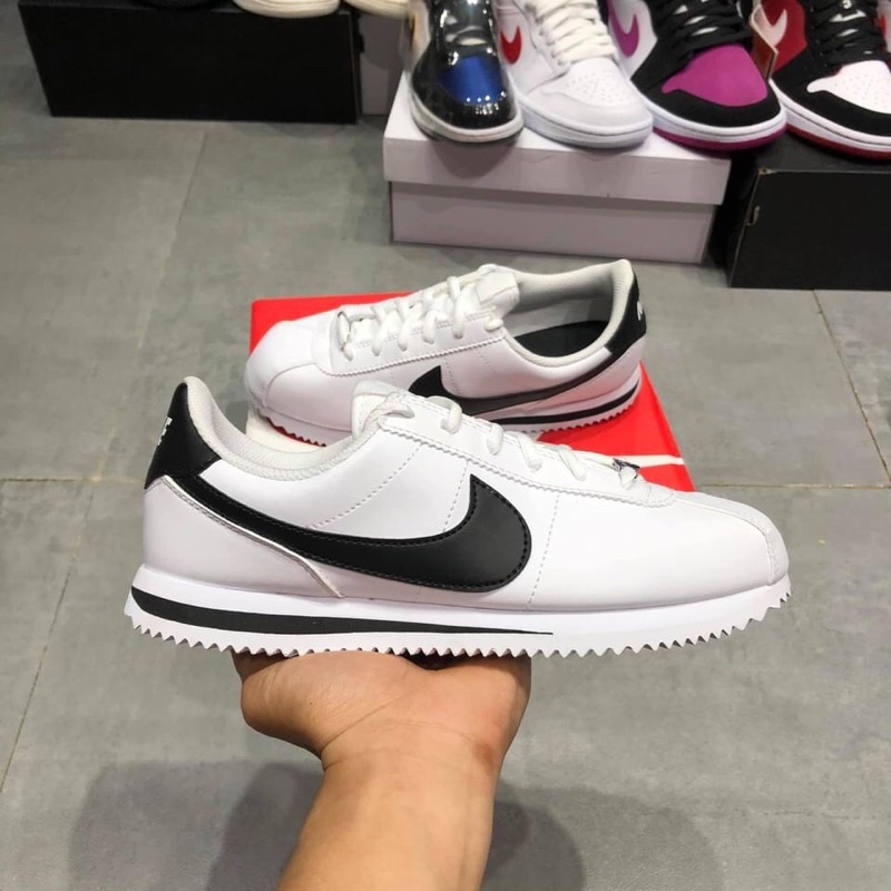 Nike Cortez Black white -904764-102 chính hãng