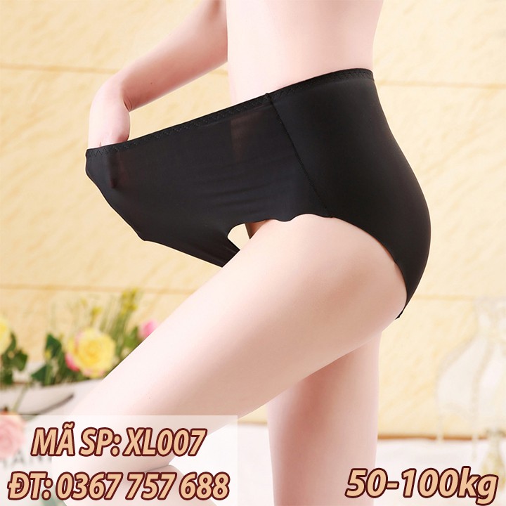 Quần lót su size lớn giá sỉ vừa 80kg 90kg quan lot cap cao XL007