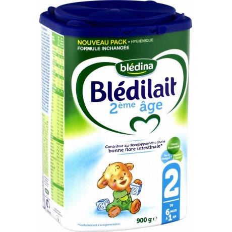 Sữa Bledina 2 (900g) dành cho bé 6-12 tháng tuổi