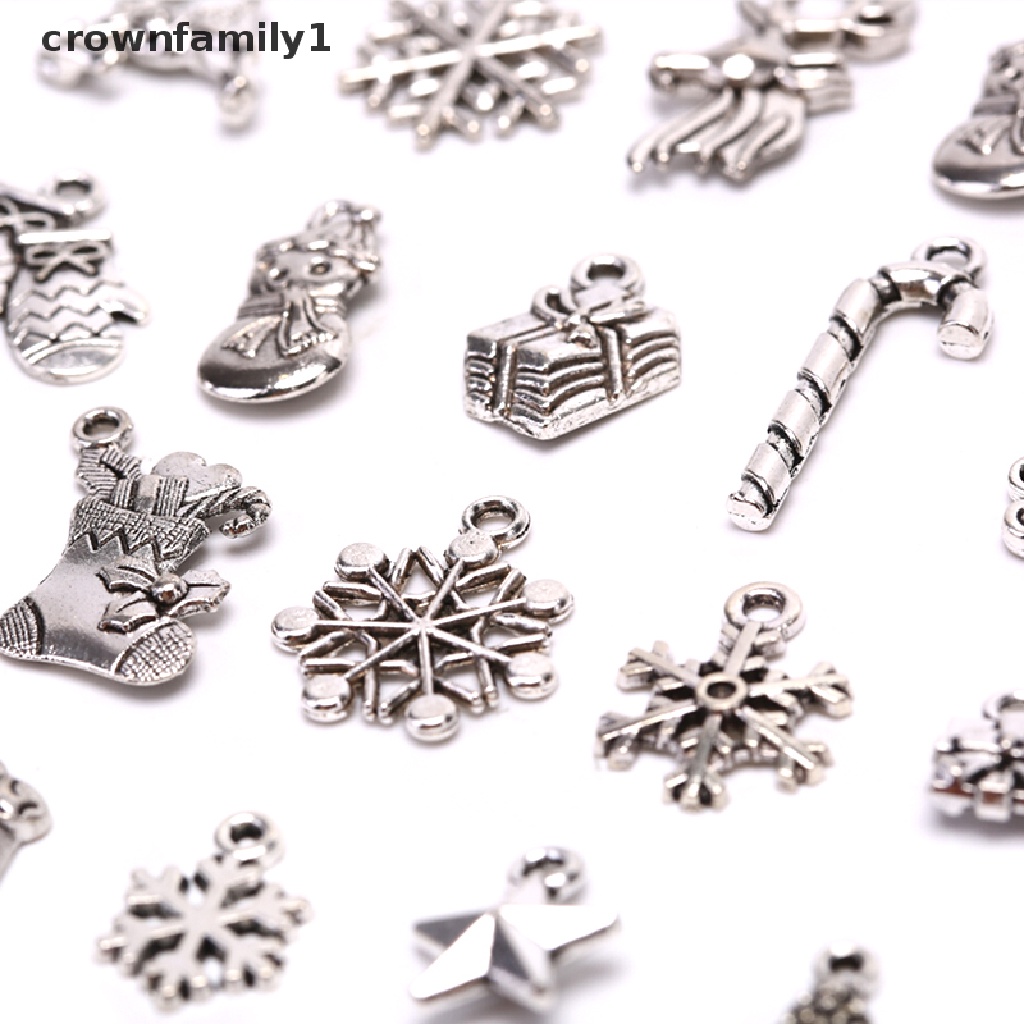 [crownfamily1] 19 Mặt Dây Chuyền Bạc Tây Tạng Hỗn Hợp Trang Sức Thủ Công