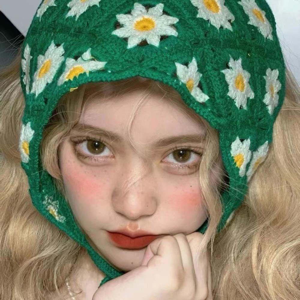 Băng Đô Dệt Kim Hình Tam Giác Họa Tiết Hoa Phong Cách Bohemian Thời Trang Mùa Hè Cho Nữ