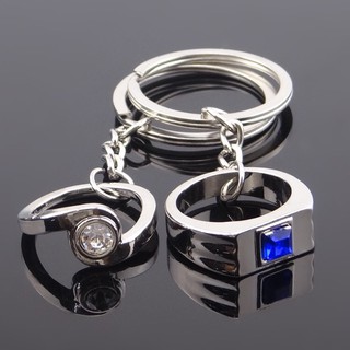 Móc khóa cặp nhẫn tình yêu