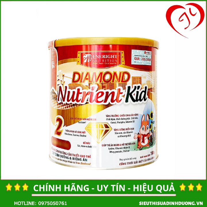 Sữa Diamond Nutrient Kid số 2 hộp 700g