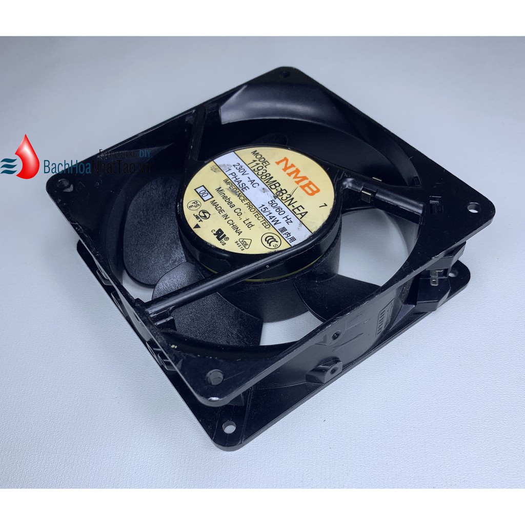 Quạt NMB 220v - 14w Vuông 12cm