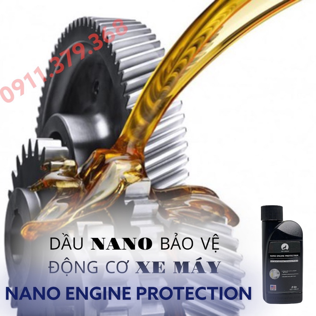 Nano Bảo Vệ Động Cơ Xe Máy - Giảm ma sát và tăng tuổi thọ cho động cơ xe máy