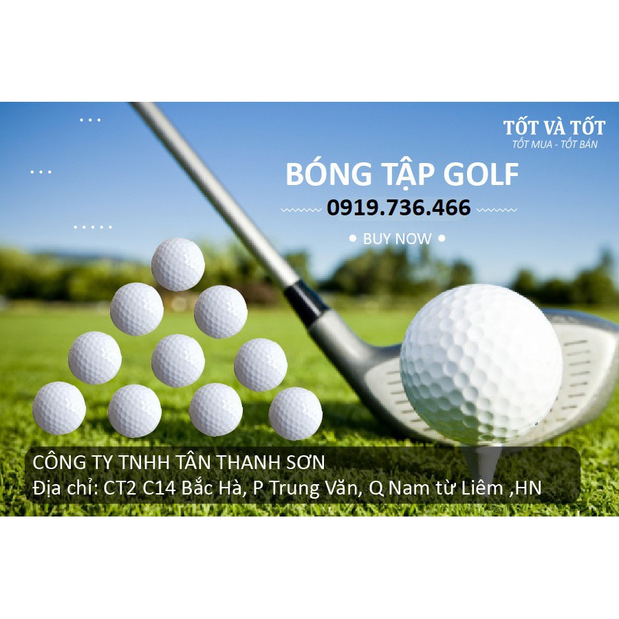 BÓNG TẬP GOLF 2 LỚP (RANGE BALL)