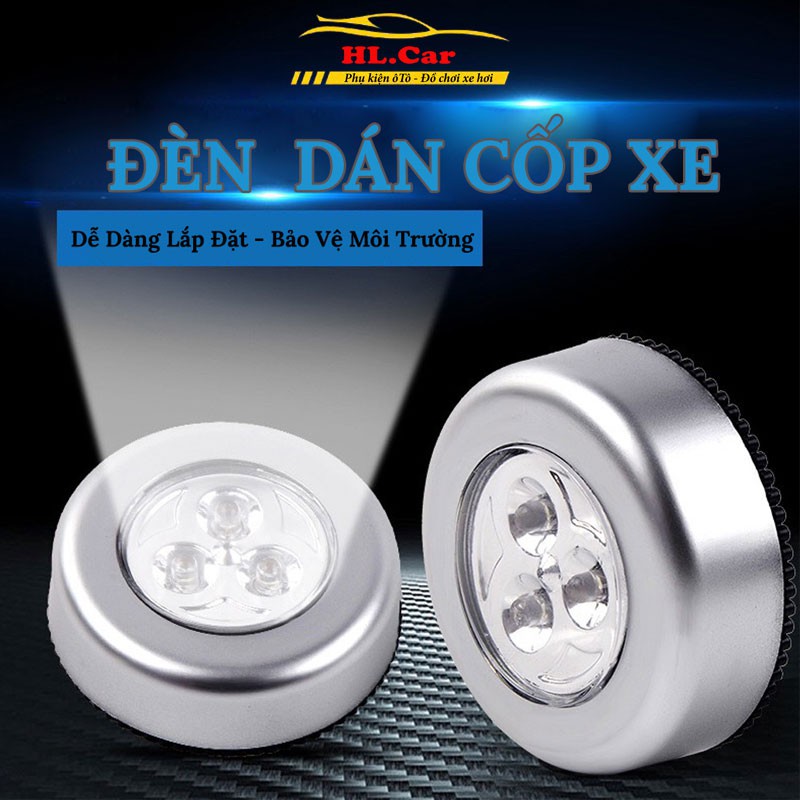 Đèn Led Dán Cốp Xe Ô Tô , Dán Phòng Ngủ,Dán Phòng Bếp. .V.V.V Tiện Lợi