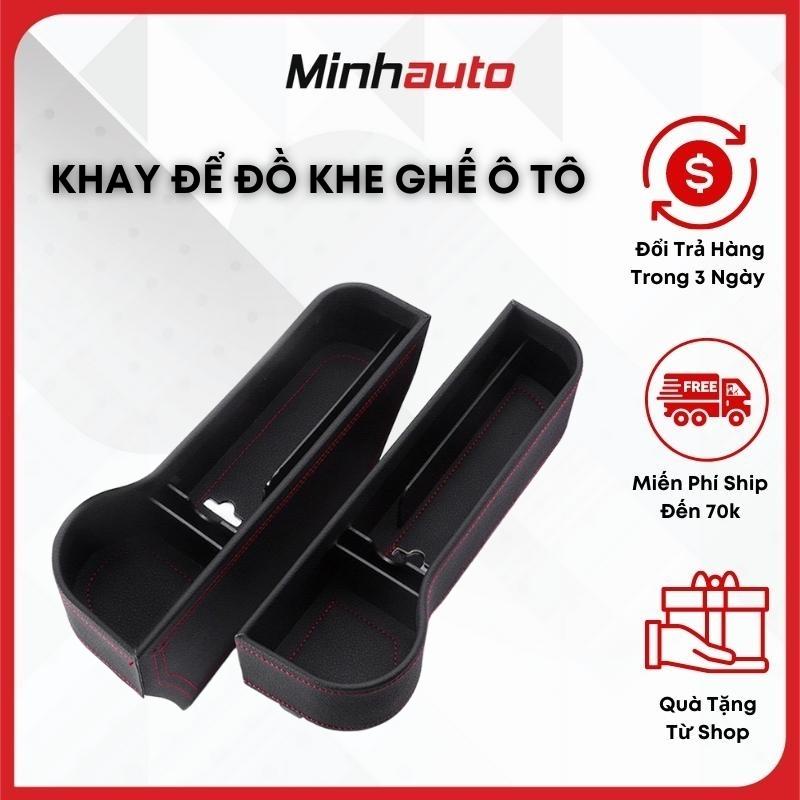 Khay Để Đồ Khe Ghế FREESHIP Khay Để Đồ Khe Ghế Ô Tô - Full Bộ Ghế Lái Và Ghế Phụ