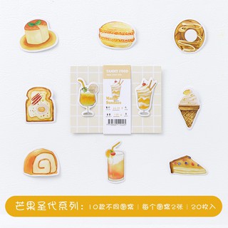 Set Sticker foody 20 chiếc siêu đẹp