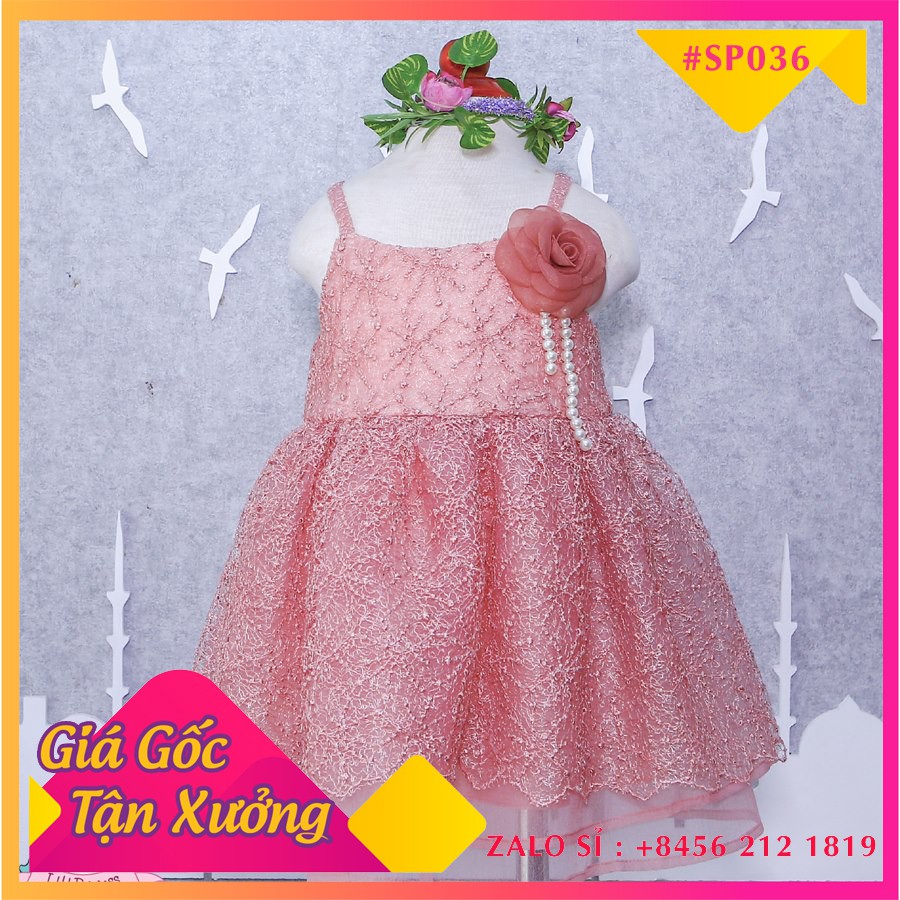 Váy công chúa REN 2 dây cao cấp TẶNG KÈM HOA - SỈ / LẺ Toàn quốc