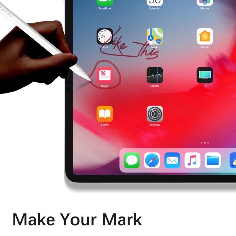 “Chính Hãng” Bút Cảm Ứng GOOJODOQ Cho Ipad 9.7 2018 Pro 11 12.9 2018 Air 3 10.5 2019 10.2 Mini 5