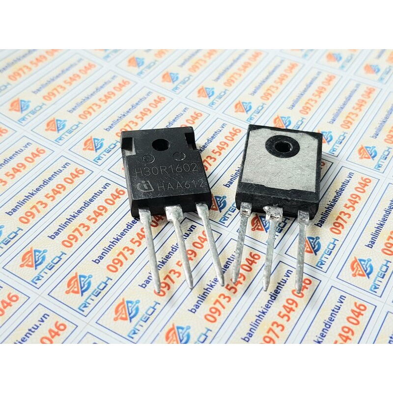 [Combo 2 chiếc] H30R1602 IGBT 30A 1600V Tháo Máy