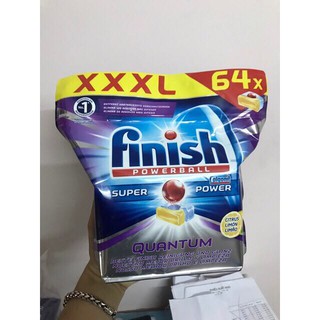 Viên rửa bát finish 64 viên quantum