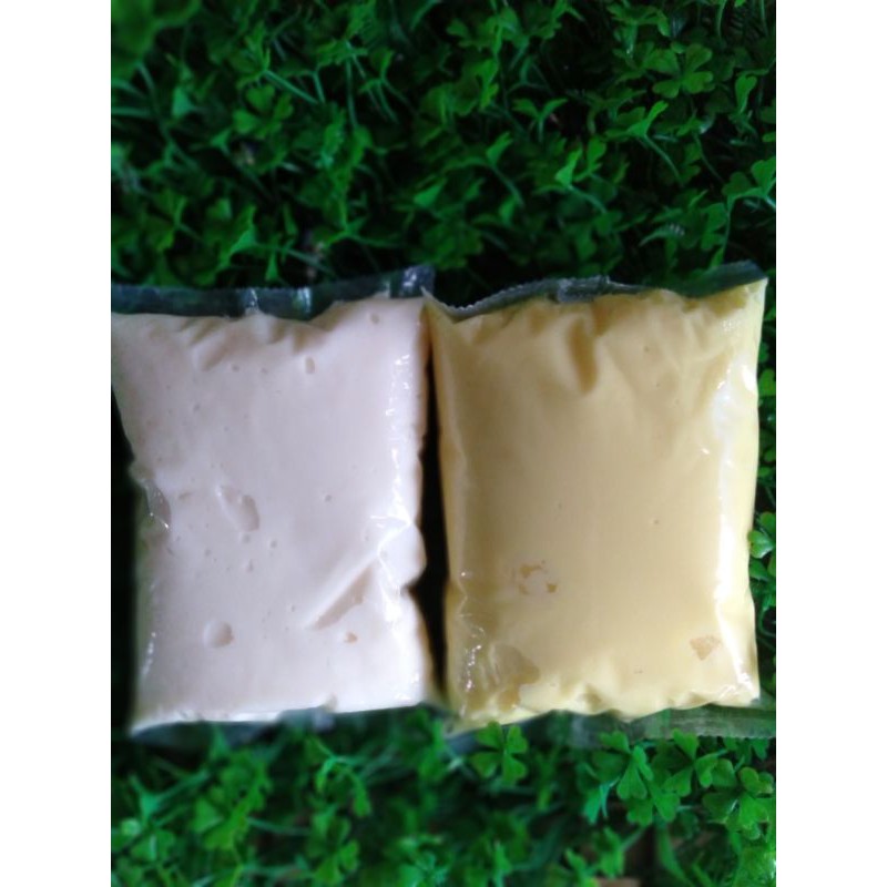 Bơ vàng / bơ trắng dùng cuộn bánh tráng ăn