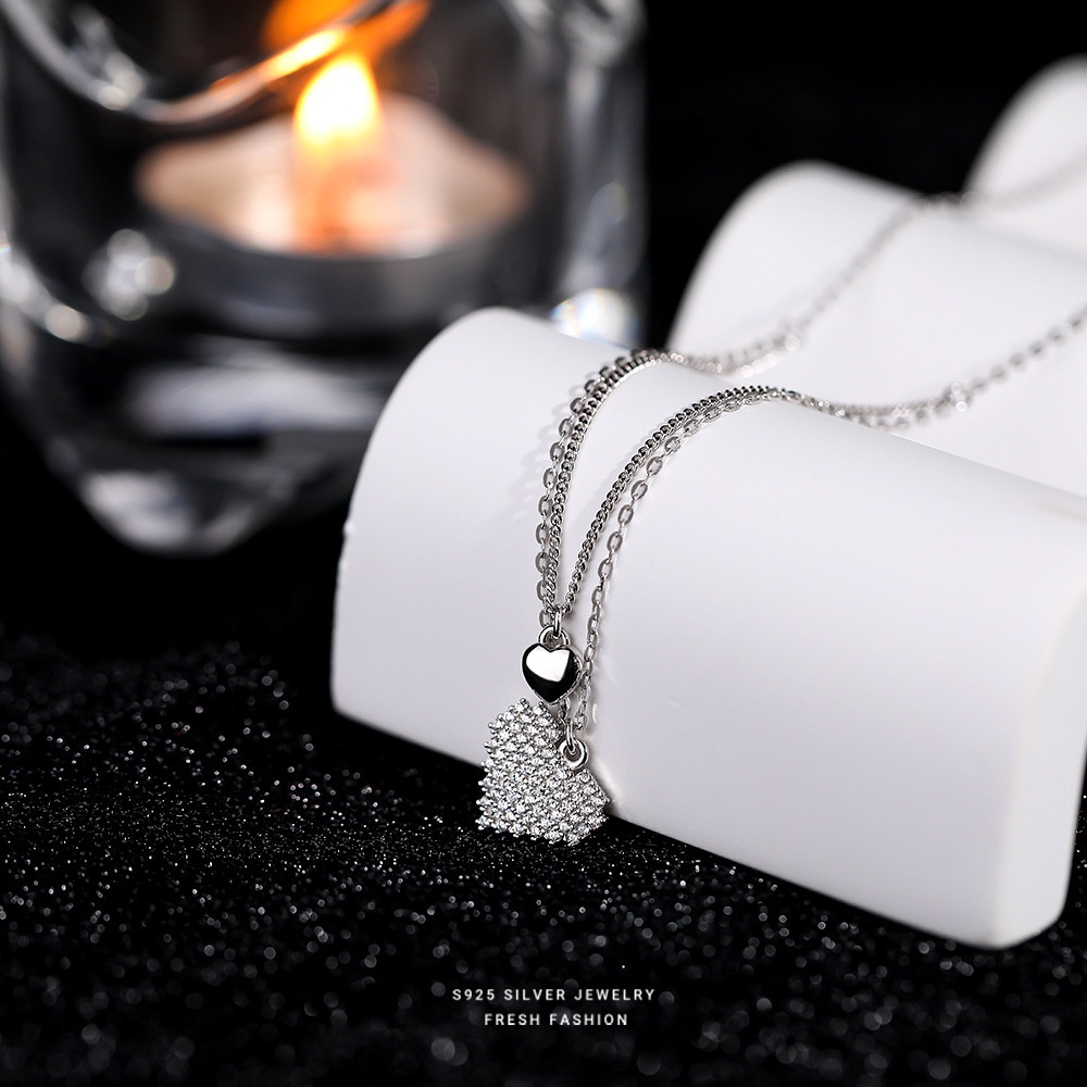 Vòng cổ Mặt Trái Tim Xinh Xắn Cho Nữ