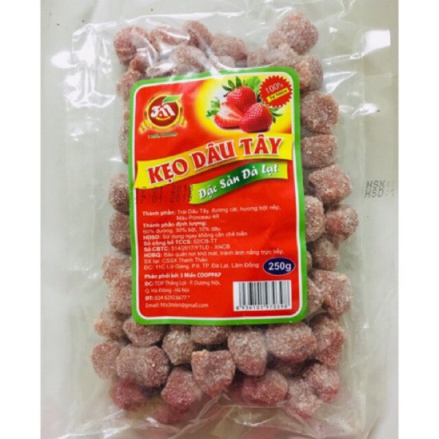 500g kẹo dâu tằm Đà Lạt